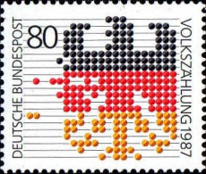 RFA Poste N** Yv:1141 Mi:1309 Volkszählung (Aigle Héraldique) - Unused Stamps