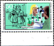 RFA Poste N** Yv:1106 Mi:1274 Für Die Jugend Augenoptiker Bord De Feuille - Unused Stamps