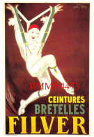 CPM - Le Pierrot FILVER - CEINTURES BRETELLES FILVER - Edit. Bibliothèque Forney Paris 1999 - Publicité