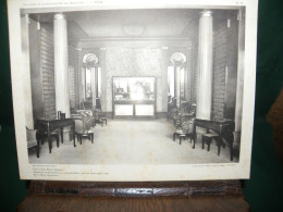 INTERIEUR DU MAGASIN DE CHAUSSURES F. PINET , COURS DE L INTENDANCE A BORDEAUX - Sin Clasificación