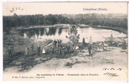Pk. Heide-Calmthout (Kalmpthout) Op Wandeling In D'Heide - Promenade Dans La Bruyére 1904 - Kalmthout