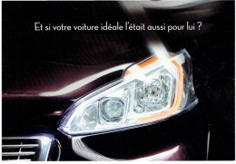 CPM FRANCE THEMES PUBLICITES - Nouvelle Peugeot 208 XY - Publicité