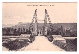 SAINT QUENTIN SUR ISERE Le Pont - Sonstige & Ohne Zuordnung