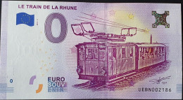 BILLETE 0 Euro Souvenir 0 € FRANCIA: UEBN 2018-2 SARE - LE TRAIN DE LA RHUNE - Andere & Zonder Classificatie