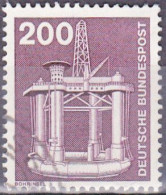 1975 - ALEMANIA - INDUSTRIA Y TECNOLOGIA  - YVERT 707 - Usati