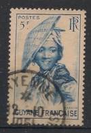 GUYANE - 1947 - N°YT. 211 - Guyanaise 5f - Oblitéré / Used - Gebraucht