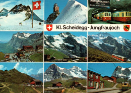 CPM - KLEINE SCHEIDEGG - Jungfraujoch - Trains & Ligne Ch.de Fer ... Edition E.Gyger - Sonstige & Ohne Zuordnung