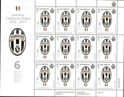 S. Marino 2017 Juve Campione Minifoglio 12 Pz. - Blocs-feuillets