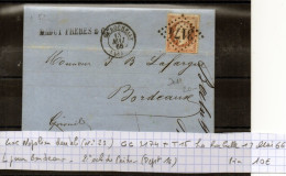 FRANCE N° 23 - (GC 3174 La Rochelle ) - 1849-1876: Classic Period