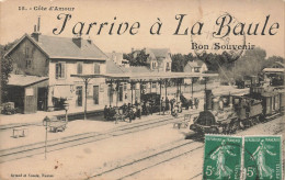 J'ARRIVE A LA BAULE - La Gare. - Gares - Avec Trains