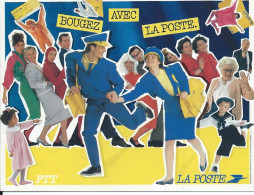 Poste & Facteurs  La Poste Bougez Avec La Poste Publicité - Postal Services