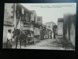 SURGERES             DISTILLERIE ALBERT LACOSTE COGNAC         COTE SUD CHARGEMENT DES CAMIONS - Surgères