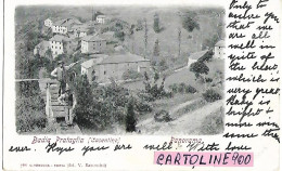 Toscana-arezzo-badia Di Prataglia Frazione Di Poppi Veduta Case Scale Casentini Primissimi 900 (f.picc./v.retro) - Sonstige & Ohne Zuordnung