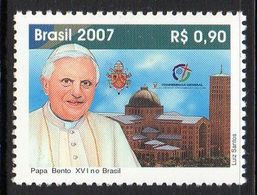 Bresil Brasil 2982 Pape Benoit XVI - Popes