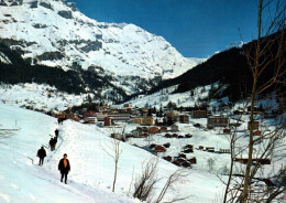 CPM - LOÈCHE-les-BAINS - Panorama - LOT 3 CP ... Edition Klopfenstein (Affranchissement TP) - Loèche-les-Bains