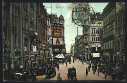 AK Berlin, Friedrichstrasse, Ecke Behrenstrasse, Strassenansicht Mit Panopticum-Eingang  - Mitte