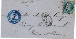 FRANCE N° 29 - (Etoile 11) Devant De Lettre - 1849-1876: Période Classique