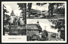AK Freden / Leine, Bachstrasse, Leine-Brücke, Kirche  - Otros & Sin Clasificación