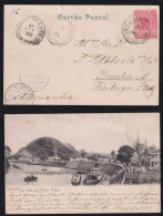 Brazil Brasil 1905 Picture Postcard SAO JOAO DO MONTENEGRO X DRESDEN Germany - Cartas & Documentos