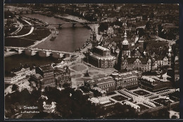 AK Dresden, Gesamtansicht, Luftaufnahme  - Dresden