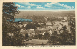 58 - Pougues Les Eaux - Vue Entre Les Sapins Du Mont-Givre - CPA - Voir Scans Recto-Verso - Pougues Les Eaux