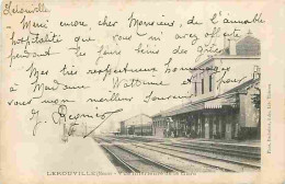 55 - Lerouville - Vue Intérieure De La Gare - Animée - CPA - Voir Scans Recto-Verso - Lerouville