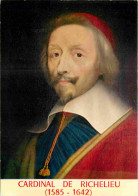 Art - Peinture Histoire - Cardinal De Richelieu Ministre Du Roi Louis XIII - Portrait - CPM - Voir Scans Recto-Verso - Histoire