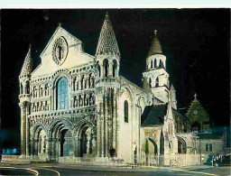 86 - Poitiers - L'Eglise Notre Dame La Grande - Vue De Nuit - CPM - Voir Scans Recto-Verso - Poitiers