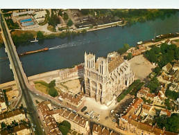 78 - Mantes La Jolie - Collégiale Notre-Dame Et La Seine - Vue Aérienne - CPM - Carte Neuve - Voir Scans Recto-Verso - Mantes La Jolie