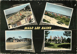 59 - Malo Les Bains - Multivues - Scènes De Plage - CPM - Voir Scans Recto-Verso - Malo Les Bains