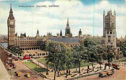 Royaume Uni - Londres - Parliament Square - Camions - CPM - UK - Voir Scans Recto-Verso - Houses Of Parliament