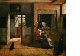 Art - Peinture - Pieter De Hooch - La Tache Maternelle - Amsterdam - Rijksmuseum - Carte Neuve - CPM - Voir Scans Recto- - Paintings