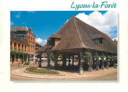 27 - Lyons La Forêt - La Halle Au Centre Du Village - CPM - Voir Scans Recto-Verso - Lyons-la-Forêt