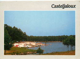 47 - Casteljaloux - Le Lac De Clarens - Scènes De Plage - CPM - Voir Scans Recto-Verso - Casteljaloux