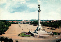 33 - Bordeaux - Place Des Quinconces Et Monument Des Girondins - CPM - Voir Scans Recto-Verso - Bordeaux