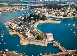 29 - Concarneau - Le Port - Vue Aérienne - Flamme Postale - Voir Scans Recto Verso  - Concarneau