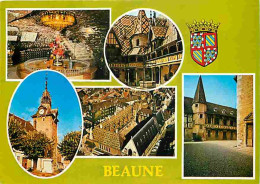 21 - Beaune - Multivues - Blasons - Flamme Postale - CPM - Voir Scans Recto-Verso - Beaune