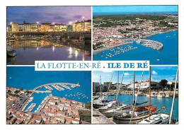 17 - Ile De Ré - La Flotte En Ré - Multivues - Bateaux - CPM - Voir Scans Recto-Verso - Ile De Ré