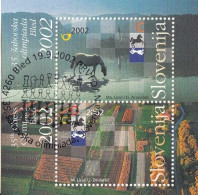 SLOVENIA Block 16,used,hinged - Landwirtschaft