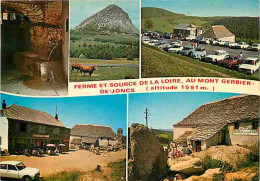 07 - Le Mont Gerbier De Joncs - Multivues - La Ferme De La Loire - Automobiles - Vaches - CPM - Voir Scans Recto-Verso - Other & Unclassified