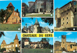 32 - Gers - Chateaux - Multivues - CPM - Voir Scans Recto-Verso - Autres & Non Classés