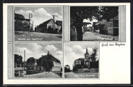 AK Meyhen, Gasthof, Rittergut, Pfarre Und Kirche, Dorfstrasse  - Other & Unclassified