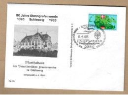 Los Vom 24.05  Sammlerumschlag Aus Schleswig 1985 - Cartas & Documentos