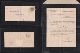 Brazil Brasil 1907 Mourning Printed Matter SOROCABA X SAO PAULO - Lettres & Documents