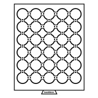 Leuchtturm Rauchfarbene Münzbox Mit 30 Fächern Für GRIPS 32 315873 Neu - Material