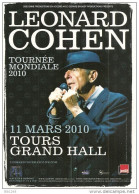 Chanteurs & Musiciens Leonard Cohen - 11 Mars 2010 à Tours - Artiesten