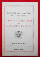 Extrait Du Manuel De L'Archiconfrérie De La Garde D'Honneur Du Sacré-Coeur De Jésus. Bourg-en-Bresse - Godsdienst & Esoterisme