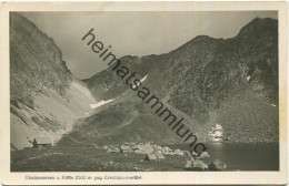 Obstansersee Und Hütte Gegen Erschbaumertörl - Foto-AK - Verlag P. Karberger Innsbruck - Autres & Non Classés