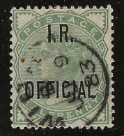 Great  Britain     .   Yvert   Service  2 (2 Scans)  .   1882   .  O      .     Cancelled - Officials