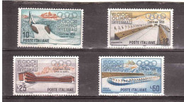 ITALIA 1956 OLIMPIADI CORTINA NUOVI - 1946-60: Mint/hinged